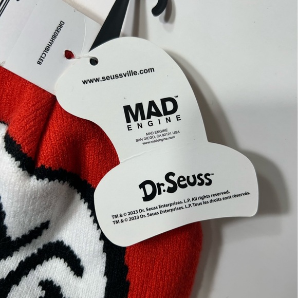 Dr. Seuss - The Cat in the Hat - Thing One and Thing Two - Double Sided Hat 📖 - Picture 2 of 7